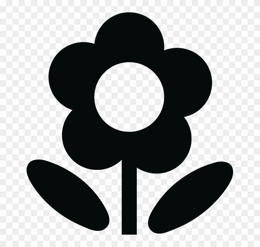 Flower - Flower Silhouette Clipart #578197