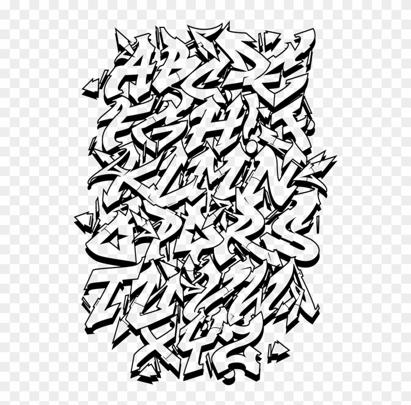 Alphabet" Letters On Behance - Alphabet #578196