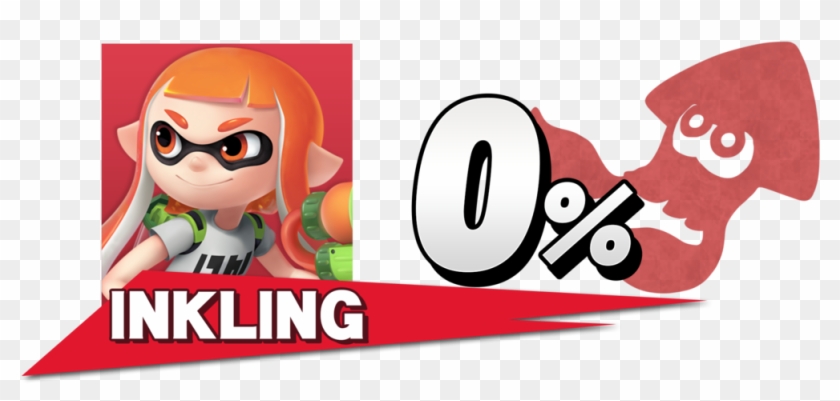 Inkling Girl Smash Bros - Cartoon #578207