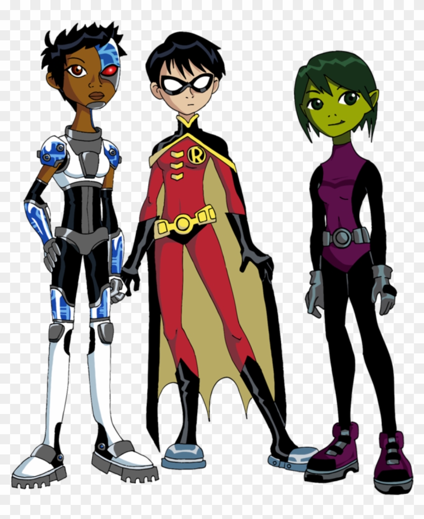 Gender Bender Teen Titans By Glee-chan - Teen Titans Gender Swap #578281