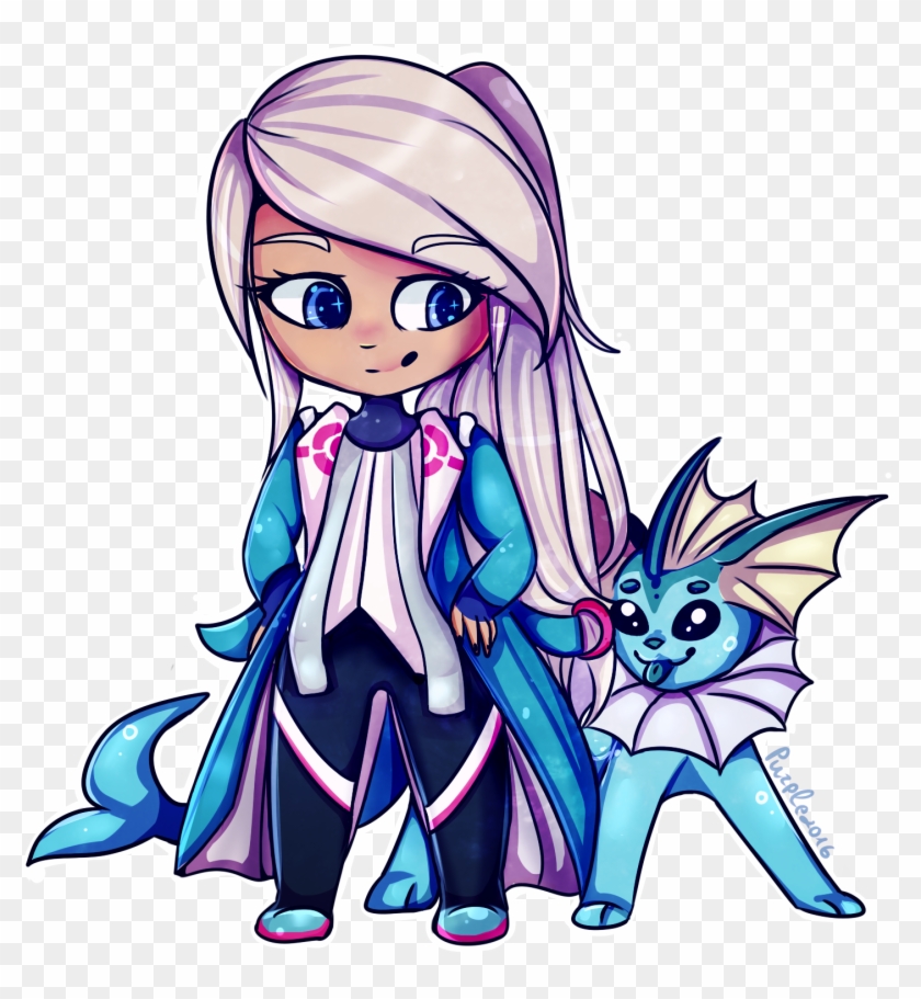 Purplenightthekitty Team Mystic Chibi - Cartoon #578295