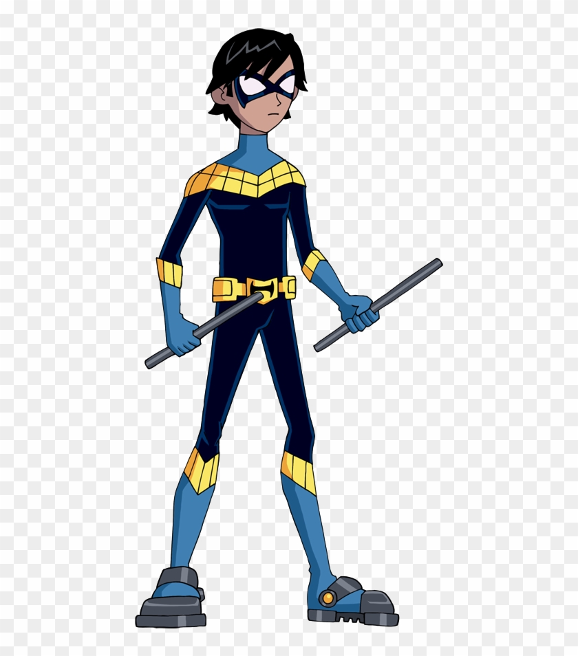 Nightwing By Glee-chan - Teen Titans Nightwing Png #578382