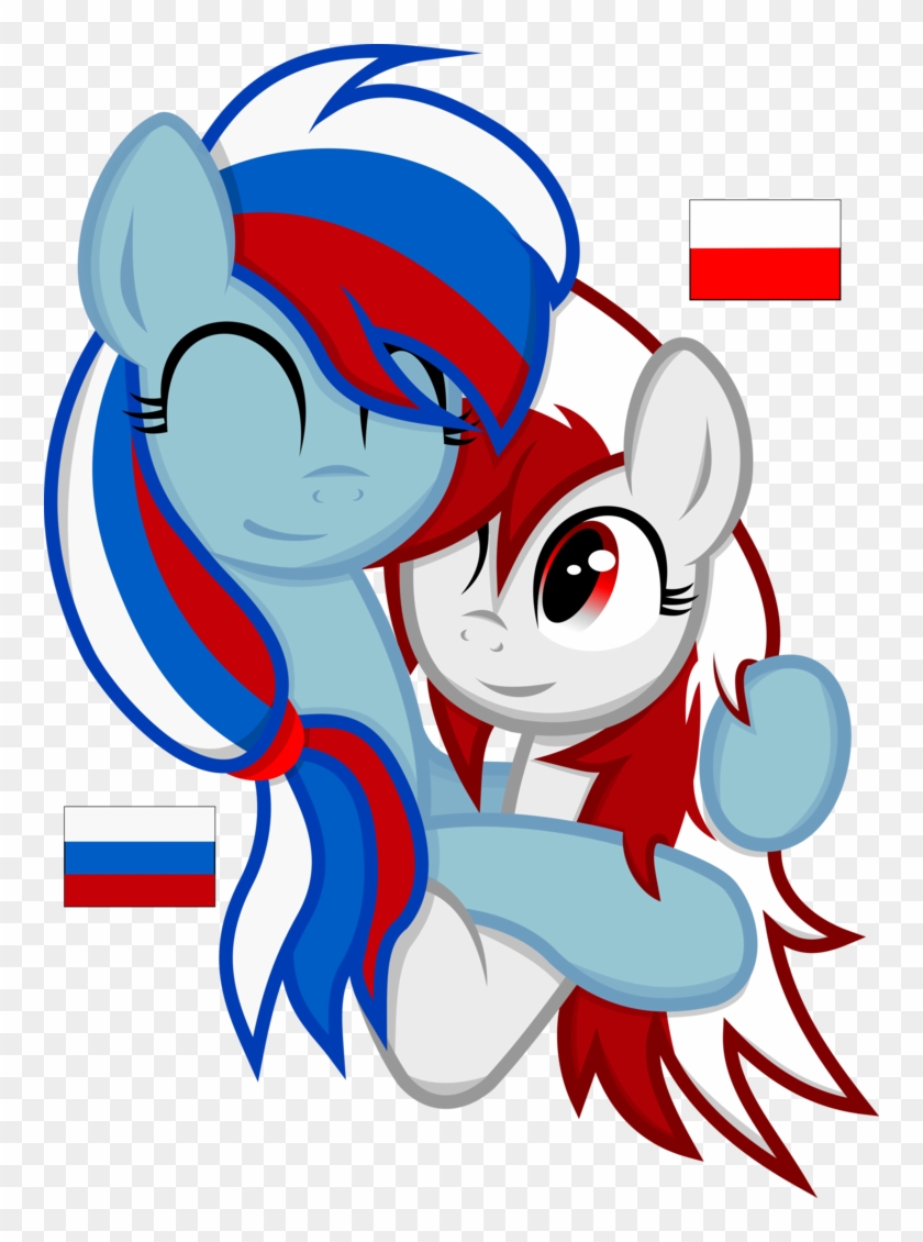 Russia And Poland ^^ By Cezaryy - Poland And Russia Mlp #578511
