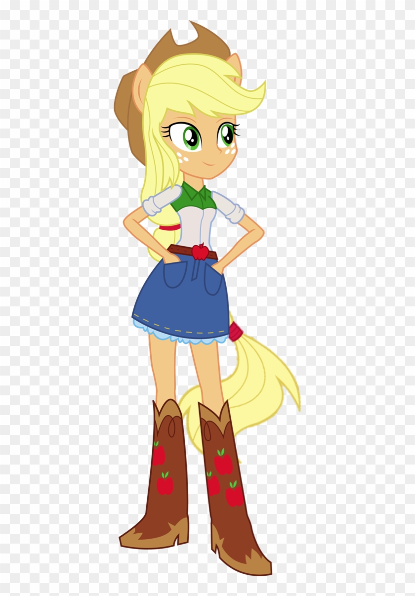 Applejack Anthro Girl - Applejack #578531