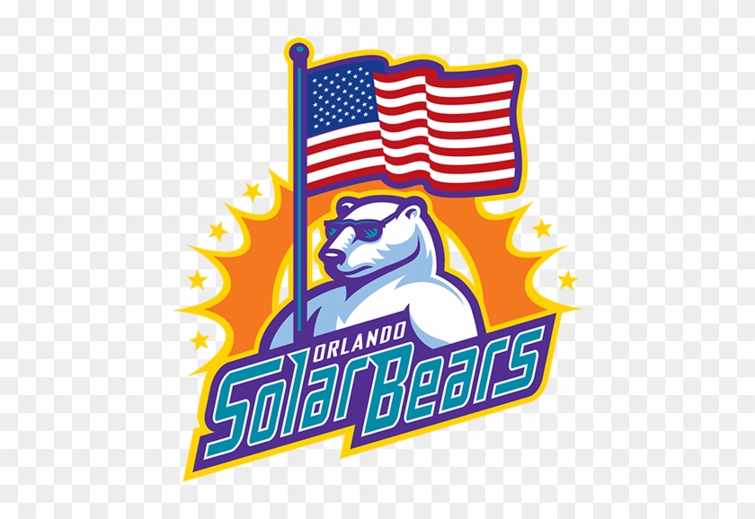 Orlando Solar Bears Military Logo - Orlando Solar Bears #578561