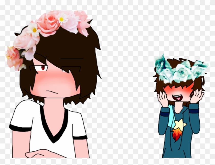 Truelox With Flower Crowns - Cartoon #578681