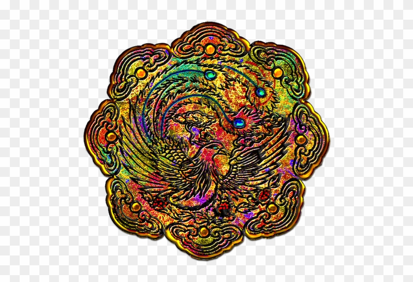 Peacockornament - Circle #578699