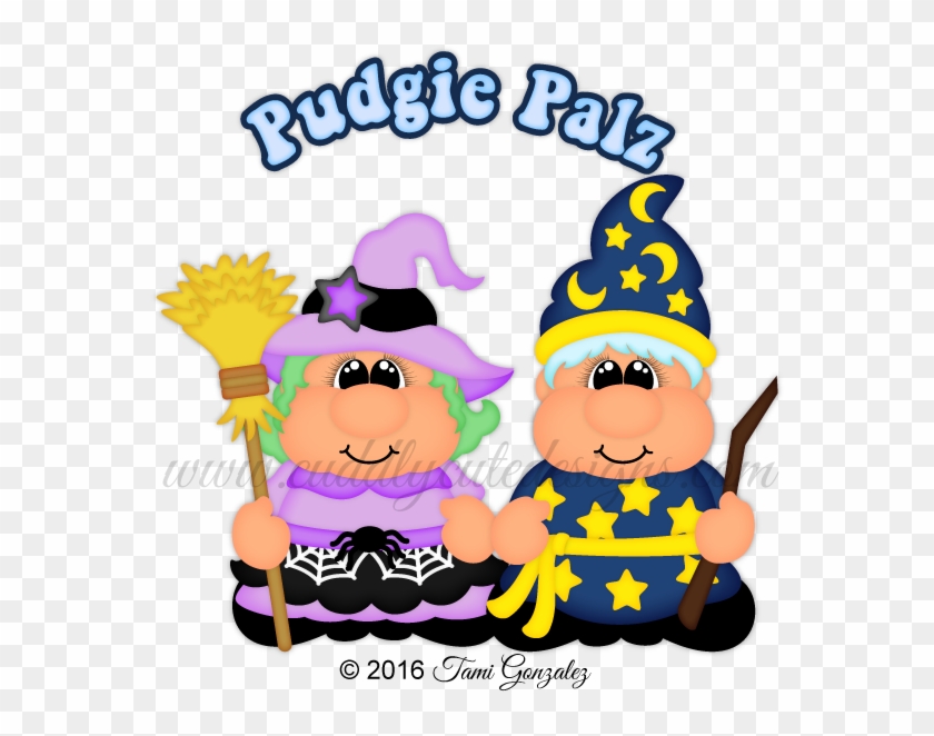 Pudgie Palz Witch And Wizard - Witchcraft #578711