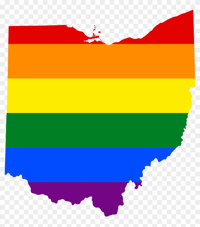 Lgbt Flag Map Of Ohio - Ohio Congressional Districts 2010 #578750
