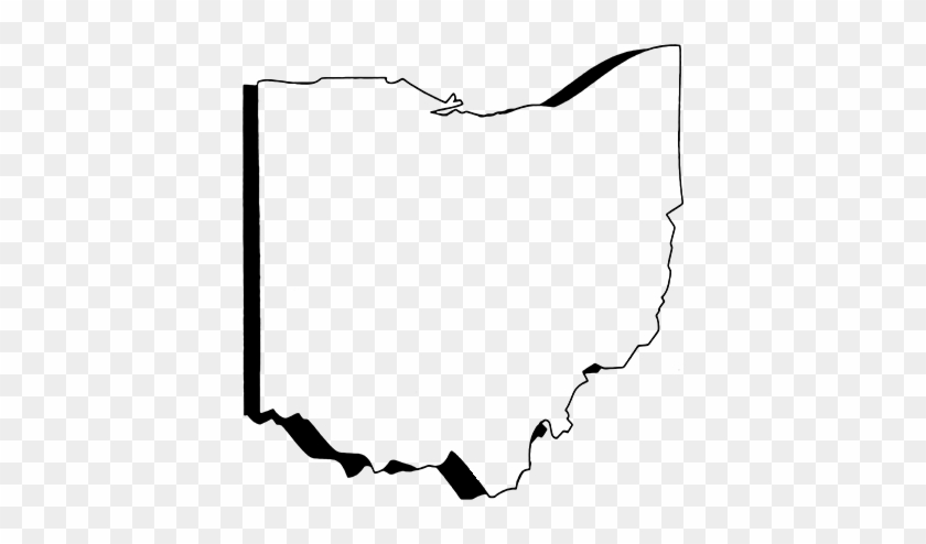 Ohio Location Map - State Of Ohio Png #578752