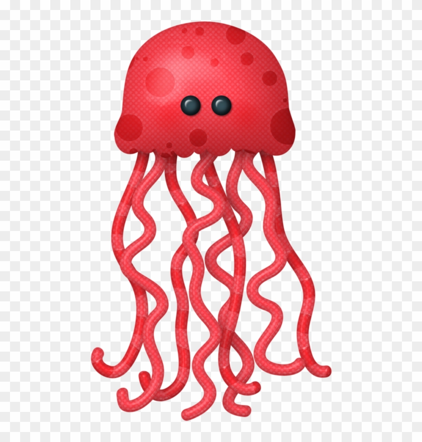 Яндекс - Фотки - Red Jellyfish Clipart #578842