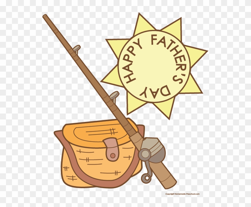 Fishing Clipart Fathers Day - Clip Art Father's Day #578874