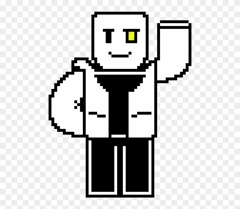 Prepare To Be Bloxed - Noob Black And White Pixel Art Maker #579018