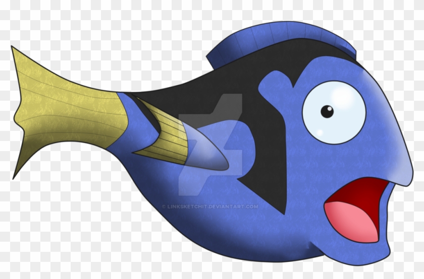 Don T A Real Blue Tang If You Love Finding Dory Experts - Regal Tang Drawing #579020