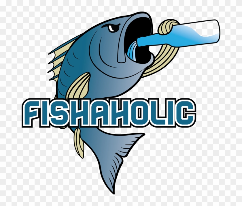 Fishaholic Fish Boat/kayak/car Decal - Fishing - Free Transparent PNG  Clipart Images Download