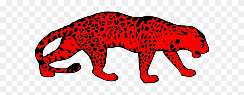 Red Cheetah Clipart #579142
