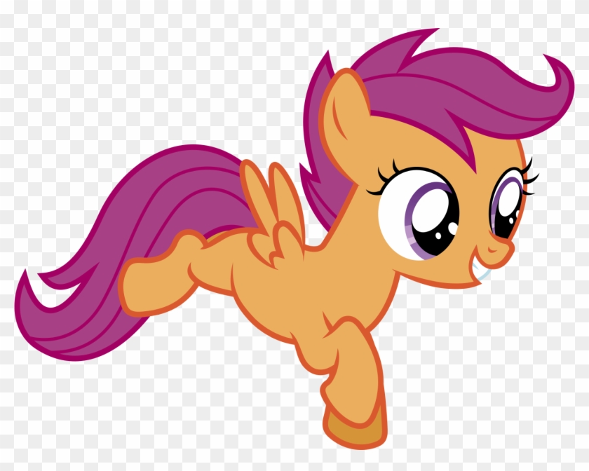 Drawing Good Looking My Little Pony Scootaloo 6 Latest - My Little Pony Scootaloo Flying #579223