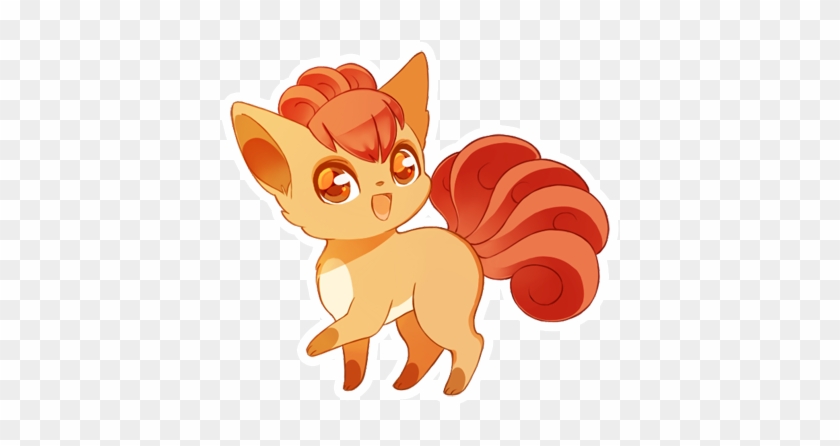 Cute Vulpix By Mizukiimoon On Deviantart - Pokemon Kawaii Vulpix #579254