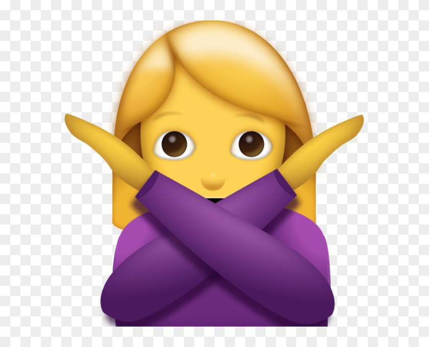 Girl Crossing Arms Emoji #579334