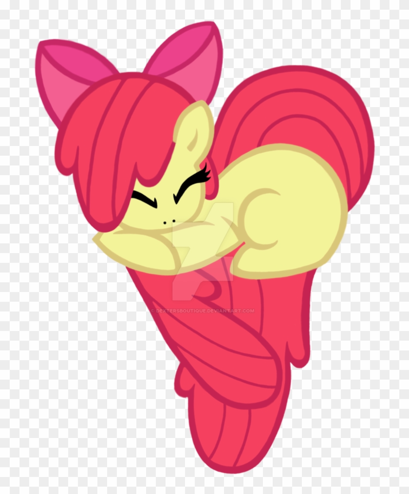 Apple Bloom Pony Drawing Rainbow Dash - Apple Bloom Heart Pony #579347