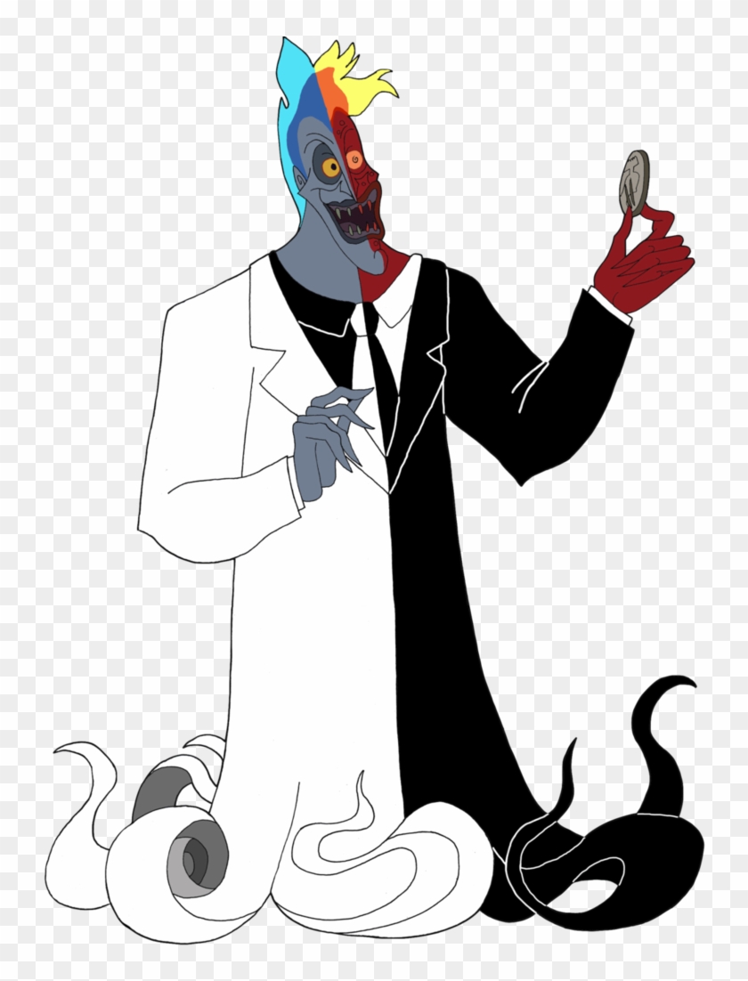 Hades As Two-face By Renthegodofhumor - Hades Face #579407