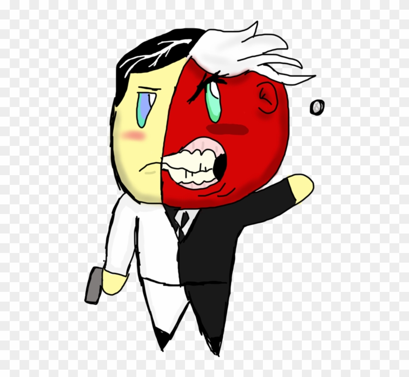 Chibi Two Face By Prehistorickoopa37 - Pinterest #579435