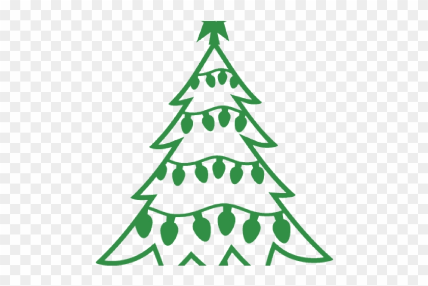 Pine Tree Clipart File - Dot To Dot Free Printables Christmas #579450
