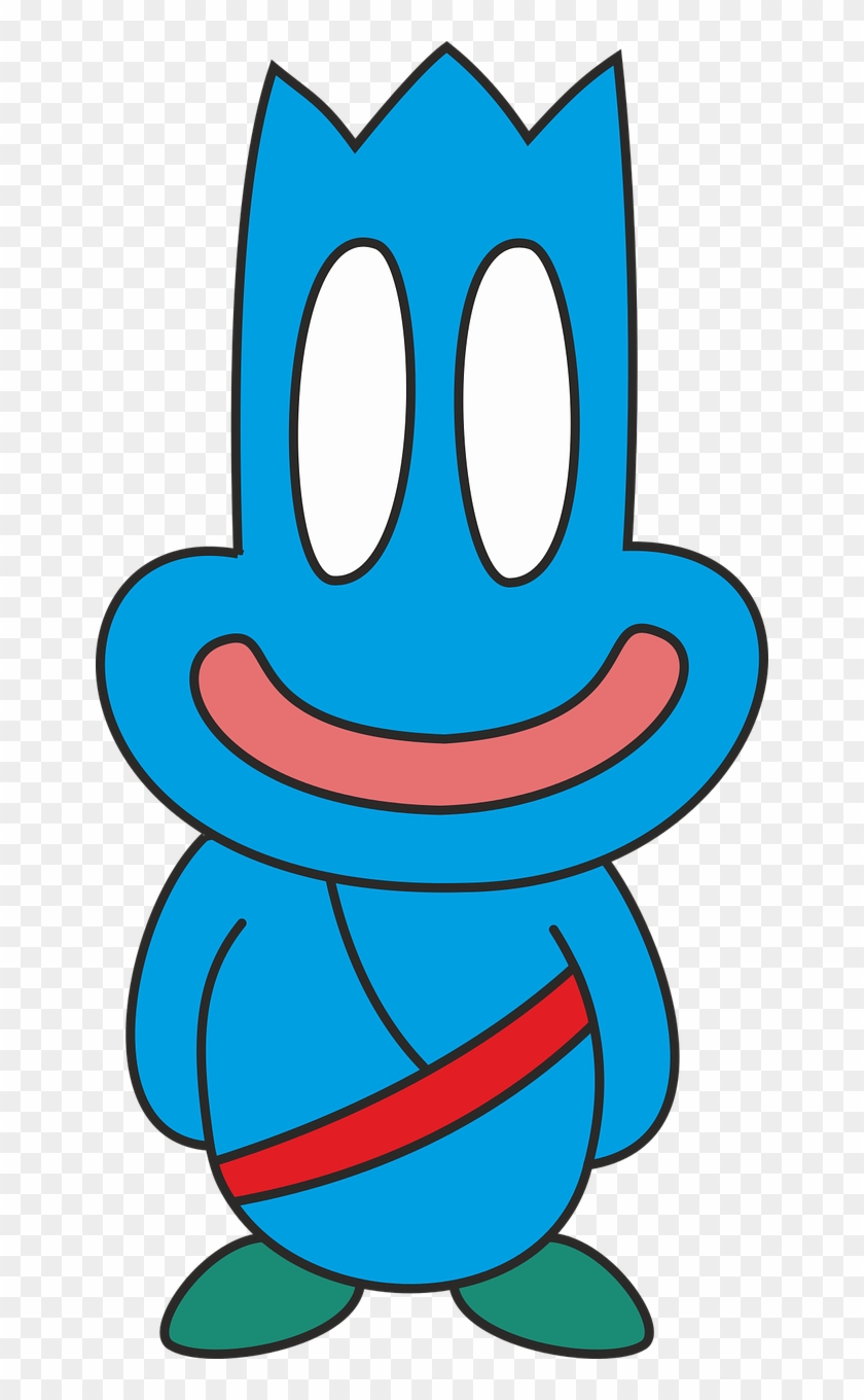 Blue Monster Cartoon Kids Png Image - Blue Monster Cartoon Kids Png Image #579464