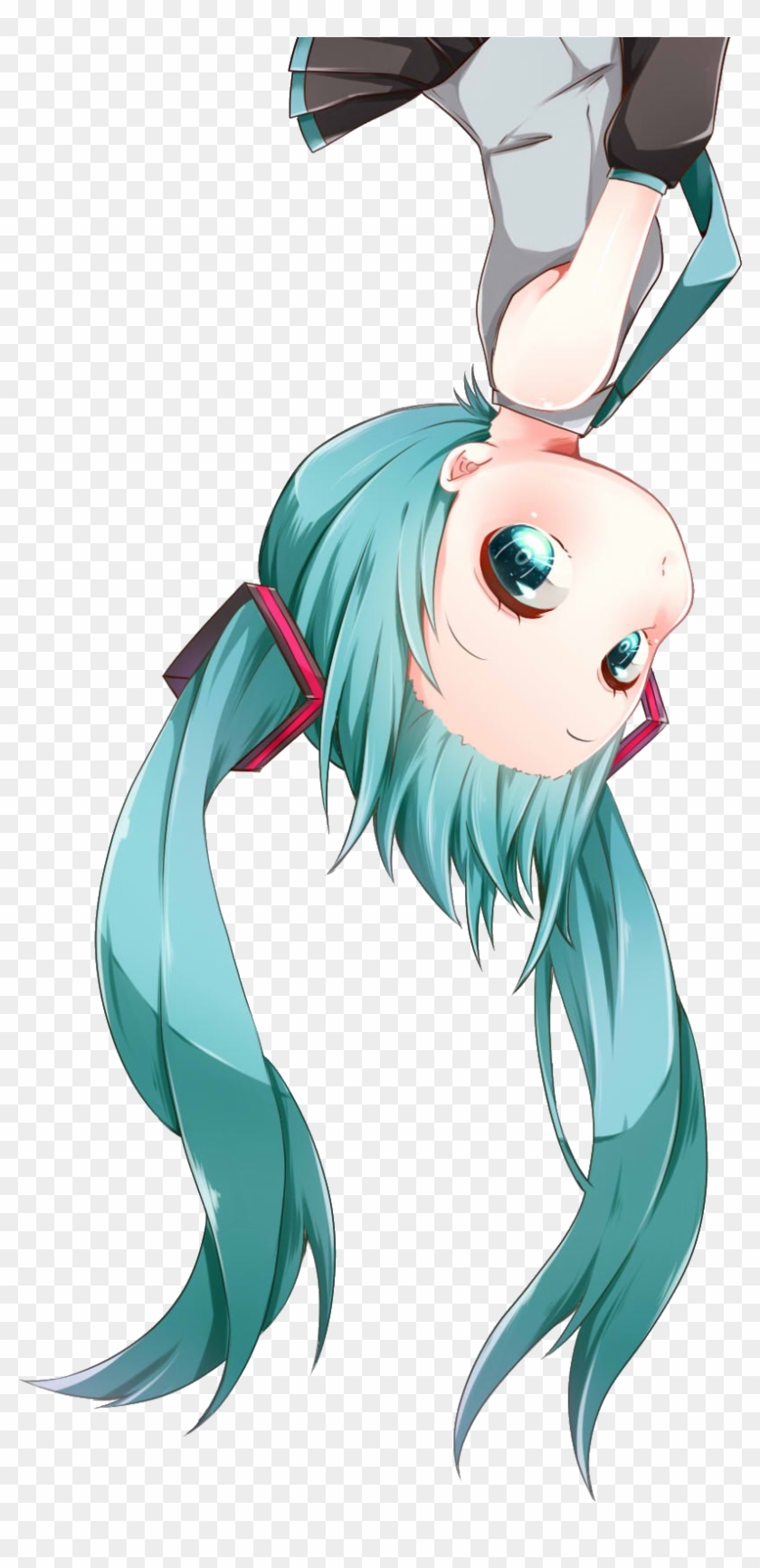 Hatsune Miku Anime Chibi Drawing Vocaloid - Hatsune Miku #579699