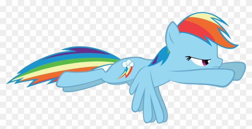 My Little Pony Drawing Rainbow Dash Flying - Rainbow Dash #579720