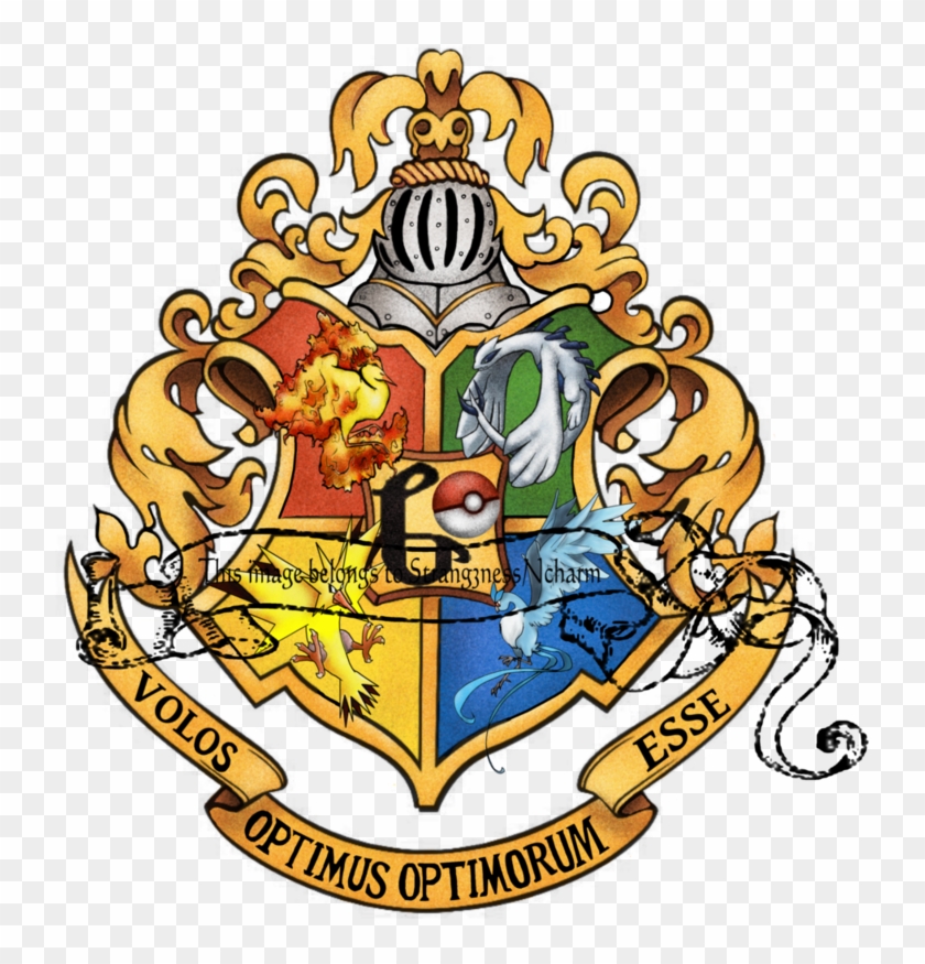 Pokemon In Hogwarts Crest By Strang3nessncharm - Hogwarts School Of Witchcraft And Wizardry #579733