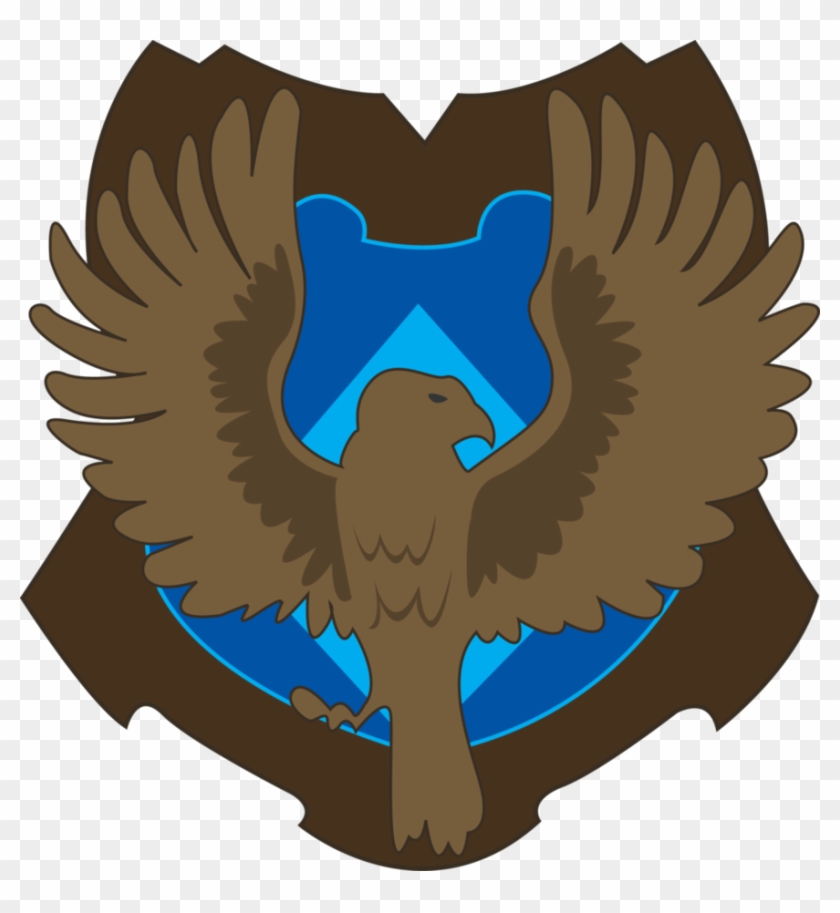Ravenclaw Crest By Jendrawsit - Ravenclaw Eagle Vector #579756