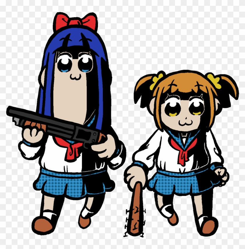 Preteen School Png Clipart - Pop Team Epic Pipimi #579958