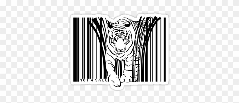 Tiger Bar Code - Bar Code With Animals #580035