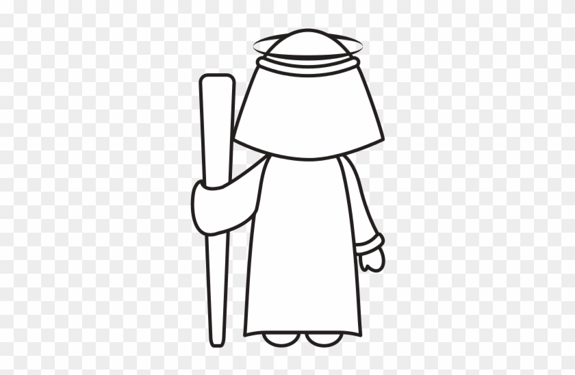 Saint Joseph Manger Character - Illustration #580219
