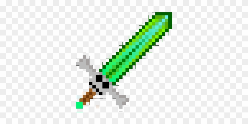 Minecraft Sword Clipart Green Sword Mi Minecraft Lhfz4i - Green Sword Minecraft Texture #580374