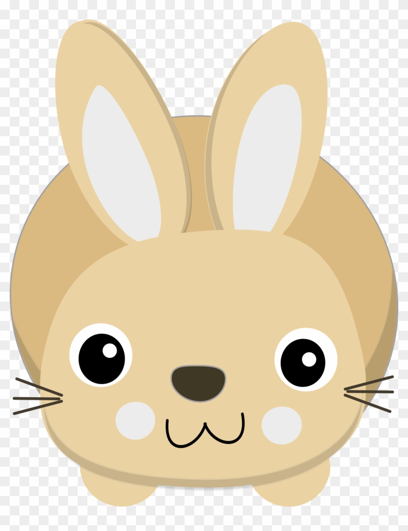 Rabbit Clipart Hd Jpg - Cute Bunny Png #580379