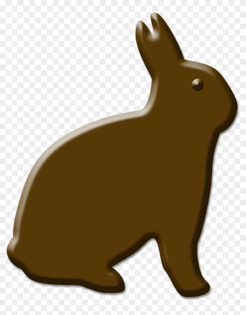 Rabbit Clipart Chocolate Bunny - Chocolate Bunny Clipart Png #580384