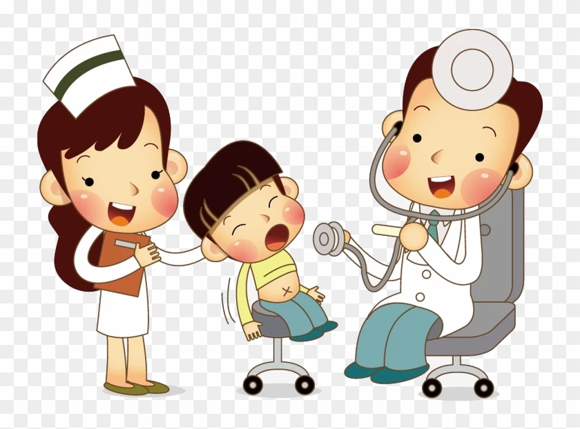 Pediatrics Child Clinic Hospital Febrile Seizure - 看 醫生 卡通 #580427