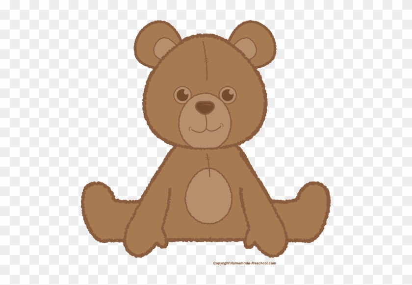 Teddy Bear Clipart - Teddy Bear Sitting Clipart #580581