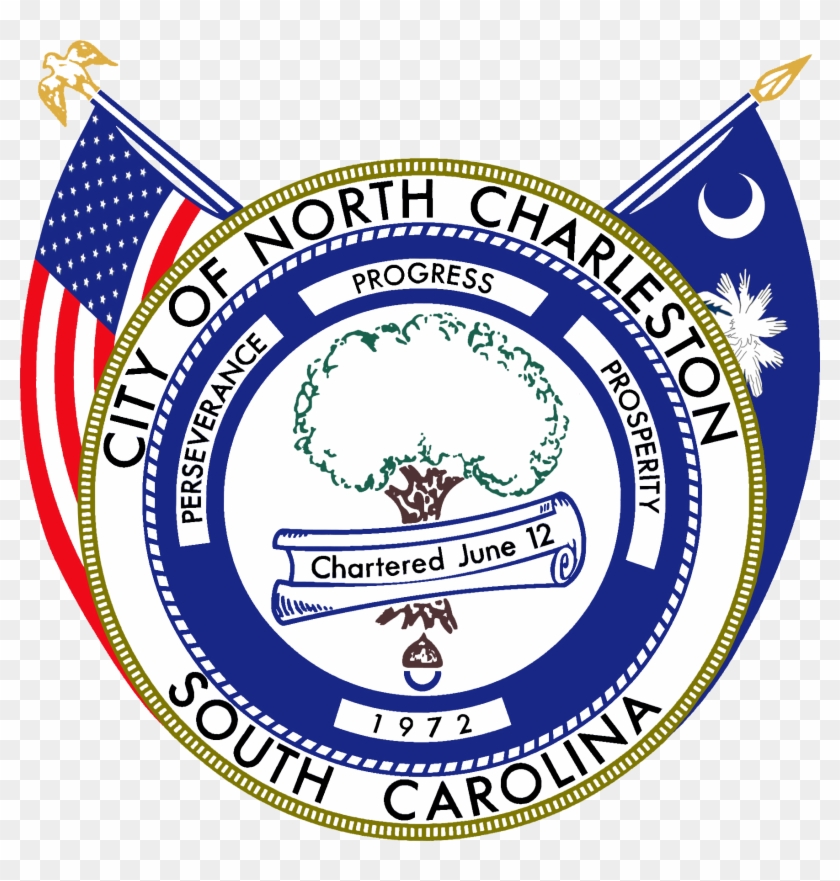 Seal Of North Charleston, South Carolina - South Carolina State Flag #580634