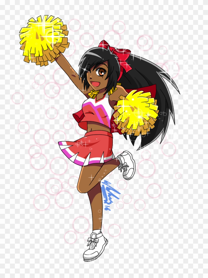 At With Landra15- Cheerleader Katia By 13kitty95 - Cartoon #580741