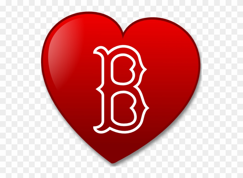 Pray For Boston Heart 2 555px - Boston Red Sox Logo Hd #580773