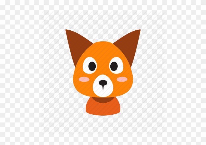 Cute Fox Icon Stock Vector 509328421 - - Cute Fox Icon #580788