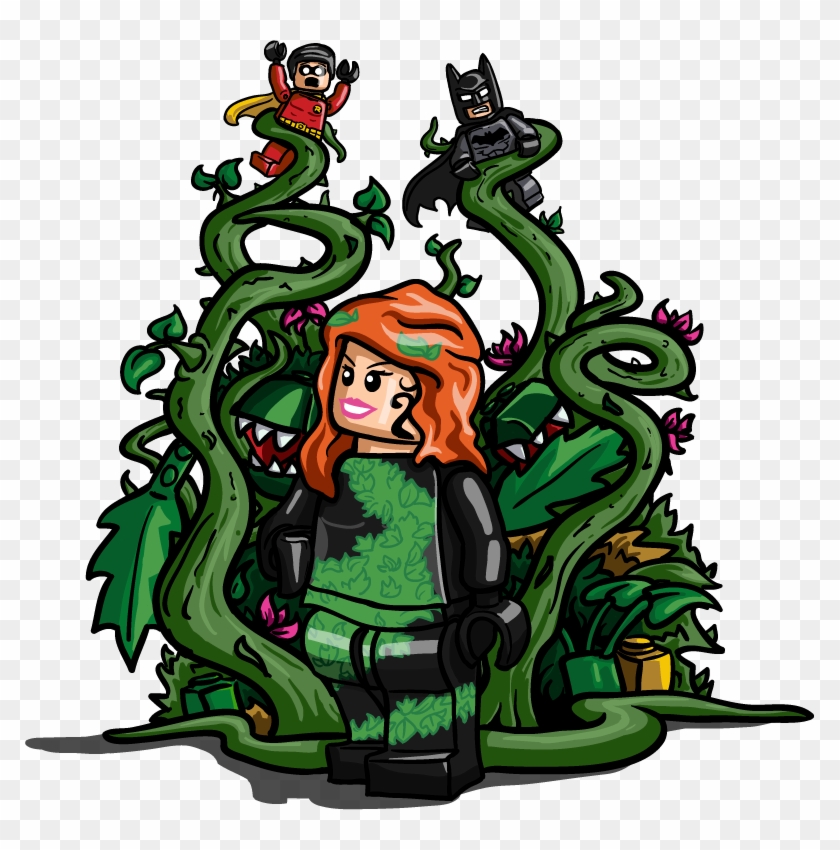 Lego Poison Ivy By Catanas192 - Edre Poison Ivy Multifunctional Magic Headscarf #580798