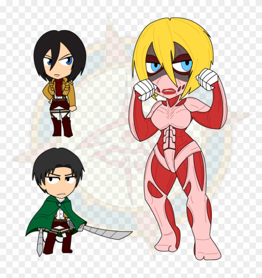 The Female Titan By Dragon-fangx - Cartoon #580848