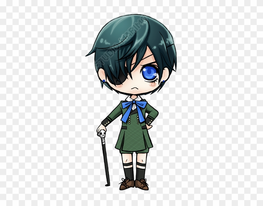 This Will Be Like The Attack On Titan Roleplay - Black Butler Chibi #580851