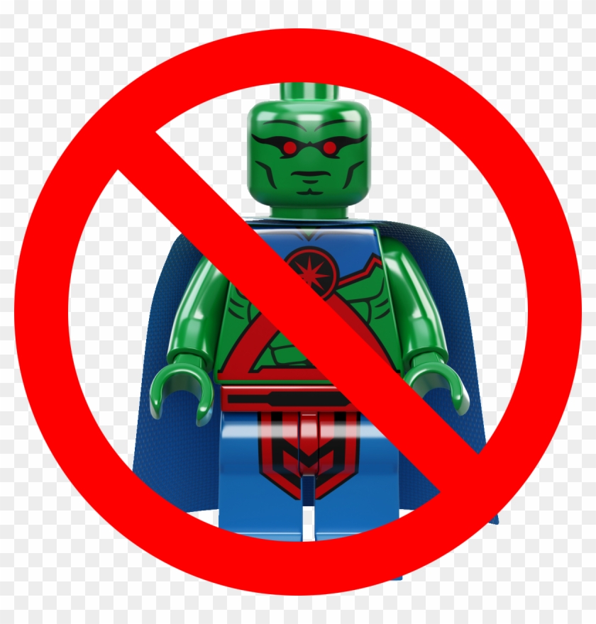 5002126 Martianmanhunter 1to1 - Lego Dc Martian Manhunter #580858