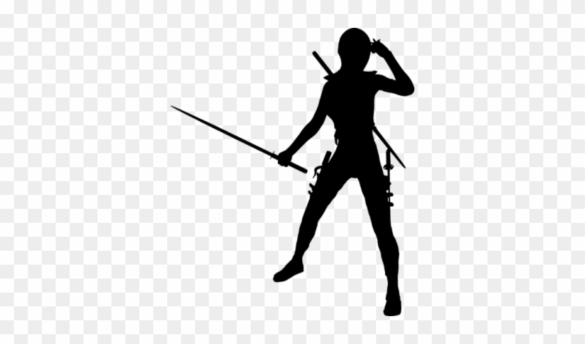 Related Posts - Girl Ninja Silhouette #580889