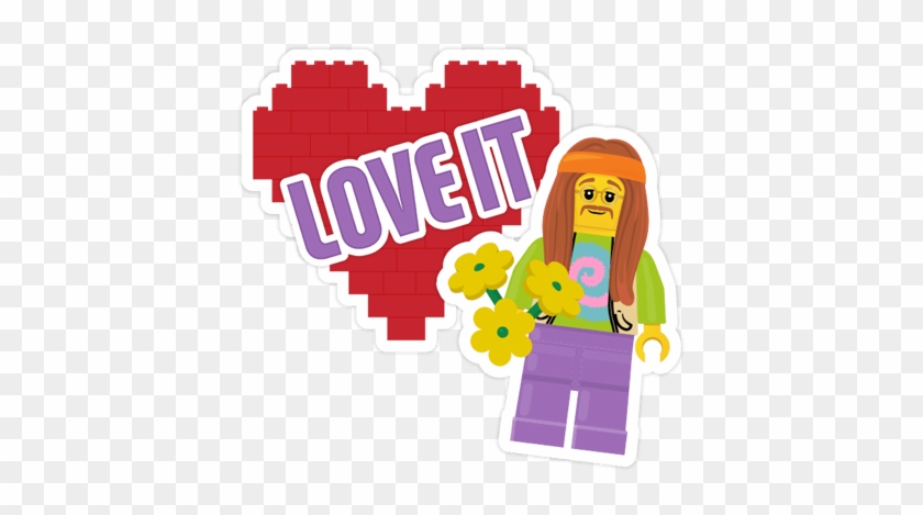 Lego® Life Messages Sticker-10 - Cartoon #580900